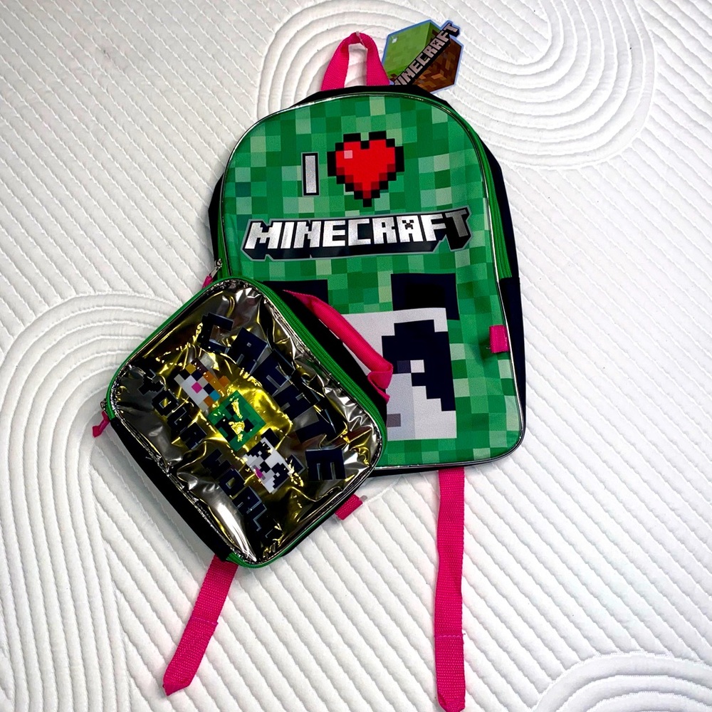 Girls Minecraft Backpack